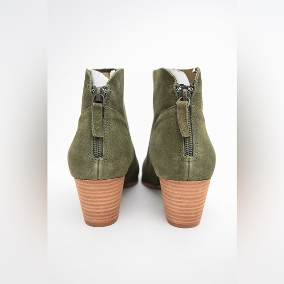 Violet & Red "Cupid" Suede Bootie NWOB - Picture 5 of 7